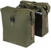 dubbele fietstas SoHo 41 liter 37 cm groen - 18124