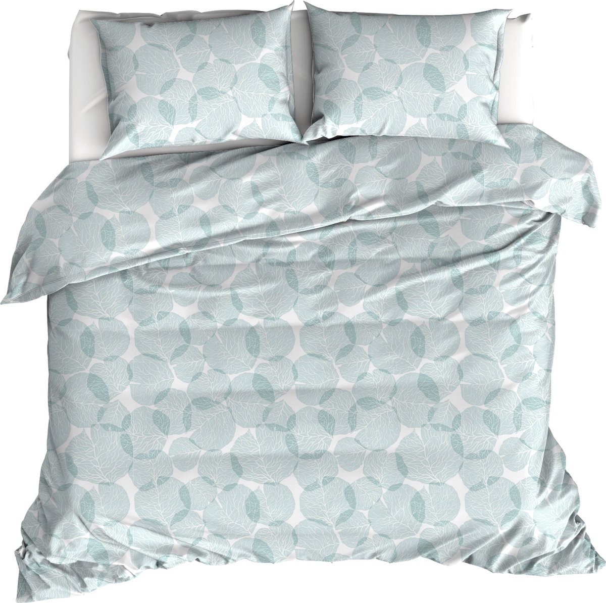 Moodit Dekbedovertrek Odil Blanche - Lits Jumeaux - 240 x 220 cm - Katoen