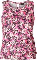 YESTA Yasmina Essential Top - Fuchsia/Multi-Colour - maat 1(48)