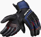 REV'IT! Sand 4 Black Blue Motorcycle Gloves S - Maat S - Handschoen