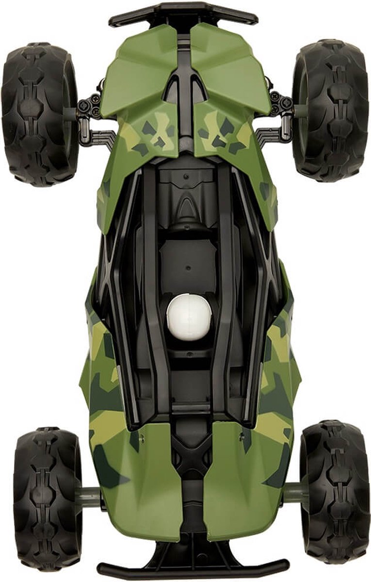 Marogear® UltraRC-X1 Bestuurbare Auto + Extra accu - Schaal 1:14 - RC Auto camo groen - RC Voertuig voor jongens en meisjes - Radiografisch bestuurbare auto voor binnen en buiten — afbeelding 3