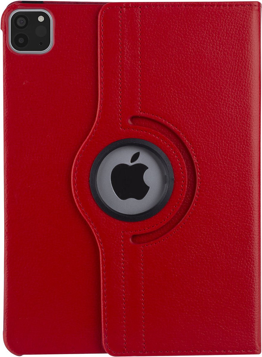 Apple iPad Pro 11 inch 2020 Rood Book Case Tablethoes - 360 graden draaibaar