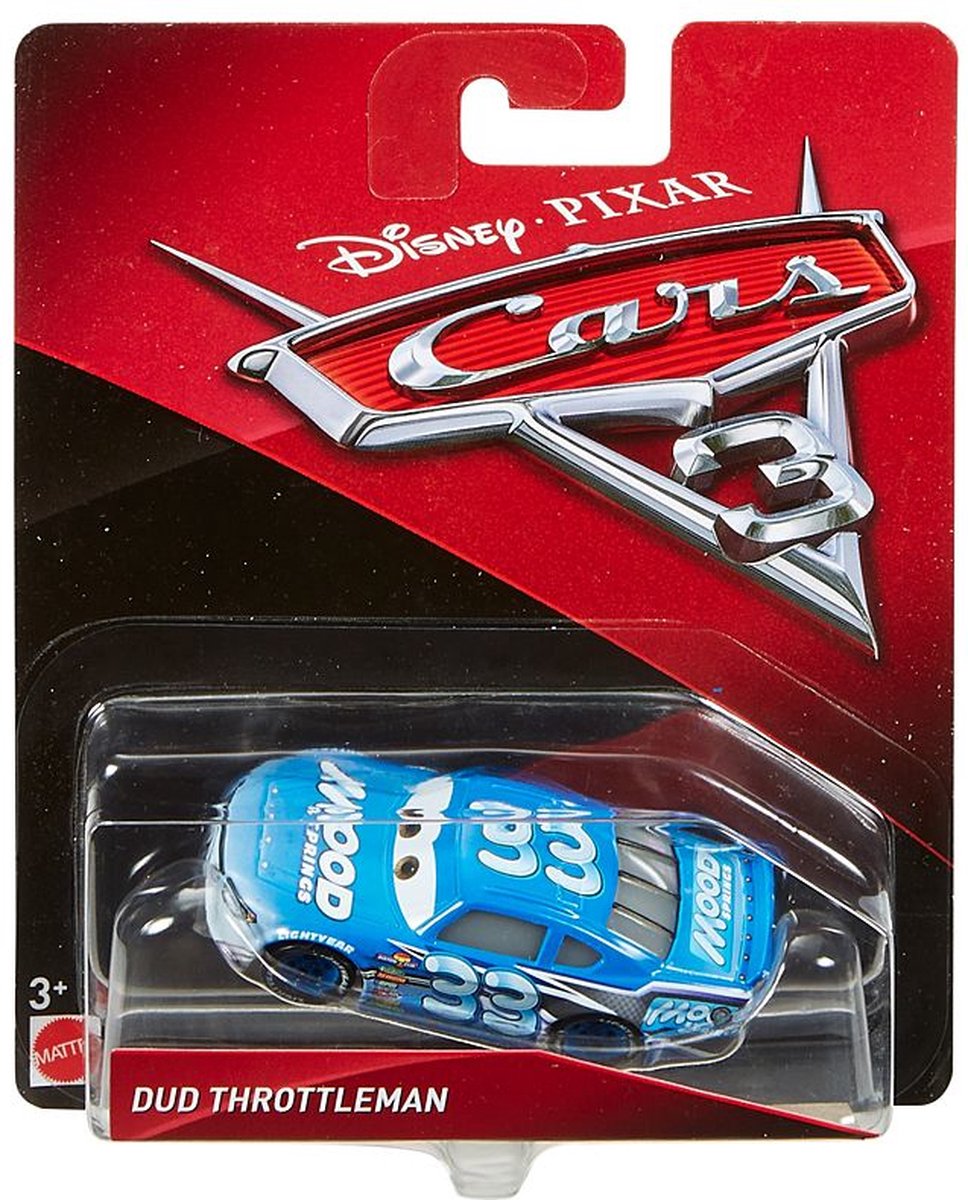 Disney Cars 3 auto DUD Throttleman - Mattel