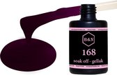 Gellak - 168 - 15 ml | B&N - soak off gellak