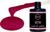 Gellak - 070 - 15 ml | B&N - soak off gellak