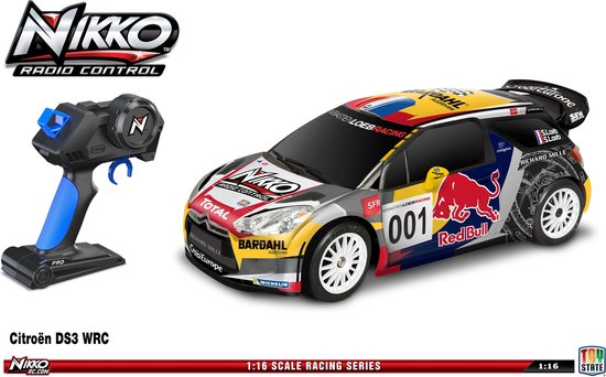Nikko Citroën DS3 WRC 2011 Radiocommandée – POUR PIÈCES (ne Fonctionne Pas)