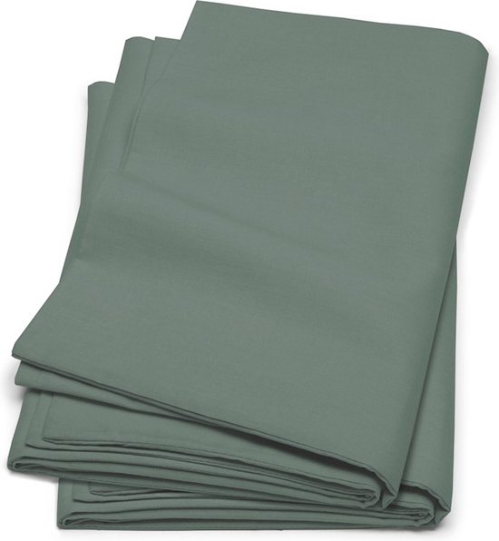 TOCOMOA Kussensloop 40 x 40 cm, set van 2, 100% gewassen katoen, Oeko-Tex-gecertificeerd, linnenlook en ademende kussensloop, zandkleurige kussensloop met ritssluiting