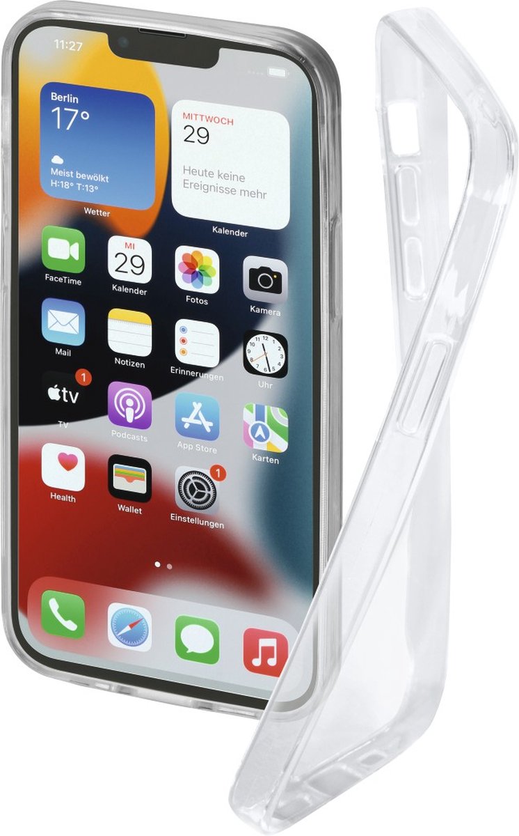 Hama Crystal Clear Cover Apple iPhone 13 Pro Max Transparant