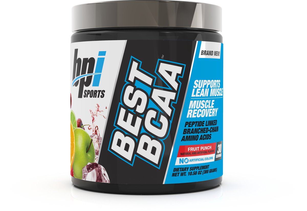BPI Sports Best BCAA (30 serv) Fruit Punch - Aminozuren - BCAA