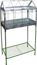 Esschert Design Serre Sur Standard 114,5 Cm Grijs Fer / Vert