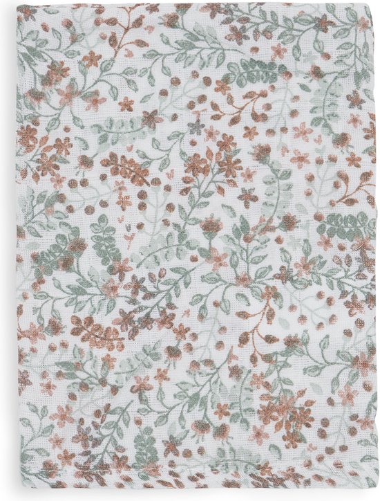 Jollein - Baby Hydrofiel Washandje Bloom - Katoen - 3 Stuks - 15x70cm van Jollein — afbeelding 4
