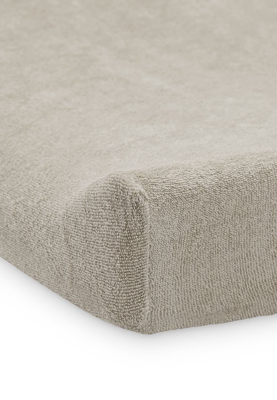Jollein Baby Aankleedkussenhoes Badstof - 50x70cm - Nougat - 2 Stuks