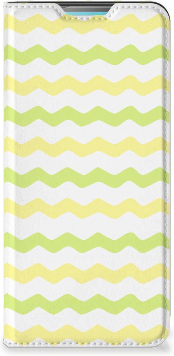 Samsung Galaxy A53 Hoesje met Magneet Waves Yellow
