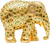 Elephant Parade - Ayutthaya Gold - Handgemaakt Olifanten Beeldje - 10cm