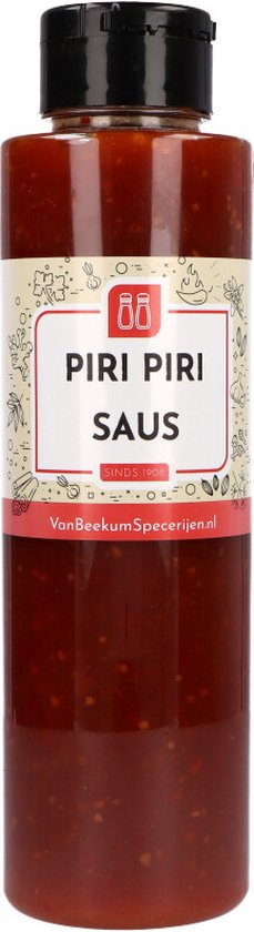 Van Beekum Specerijen - Piri Piri Saus - Knijpfles 500 ml