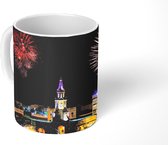 Mok - Vuurwerk in Colombia - 350 ML - Beker - Uitdeelcadeautjes