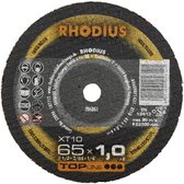 Rhodius XT10 MINI 206800 Doorslijpschijf recht 50 mm 1 stuk(s) RVS, Staal