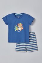 Woody - Pyjama unisexe - bleu moyen - axolotl - 1m