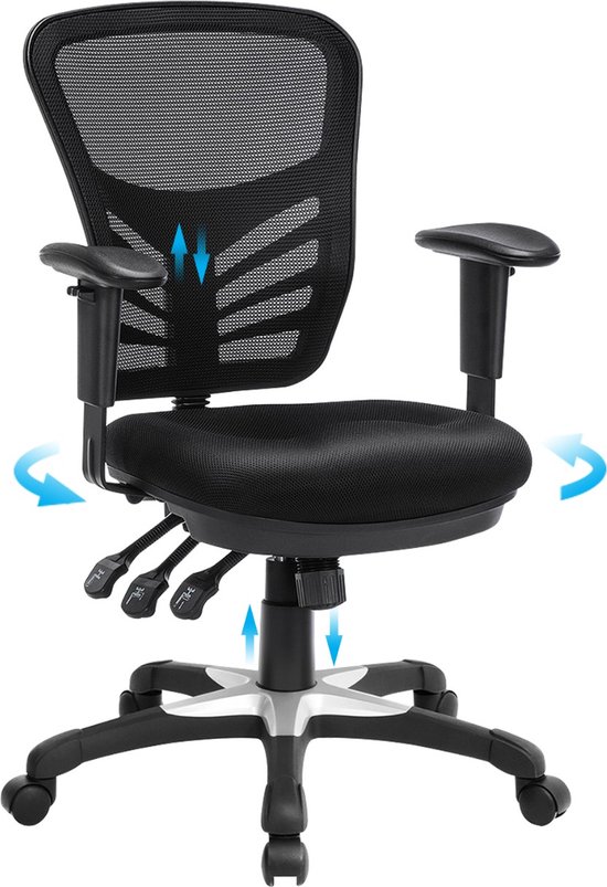 Ergonomische bureaustoel stoel voor volwassenen bureaustoelen office chair - verstelbaar