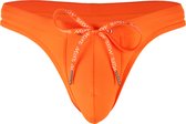 Sukrew Torrent Zwemstring Tangerine Oranje - Maat L - Heren Zwembroek - Zwemstring voor Mannen