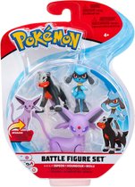 Pokemon Battle Figure 3-Pack (Riolu, Houndour, Espeon)