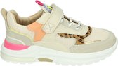 Sneakers | Meisjes | Beige Peach | Leer | Shoesme | Maat 32