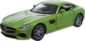 Welly Auto Mercedes-benz Amg Gt Junior 1:34 Diecast Groen