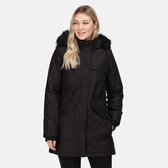 De Regatta Samiyah Parka jas - jas - dames - waterdicht - ademend - Zwart