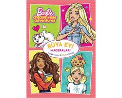 Barbie Rüya Evi Maceraları   Çıkartmalı Boyama Kitabı
