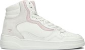 HUB Grip Hoge sneakers - Leren Sneaker - Dames - Wit - Maat 38