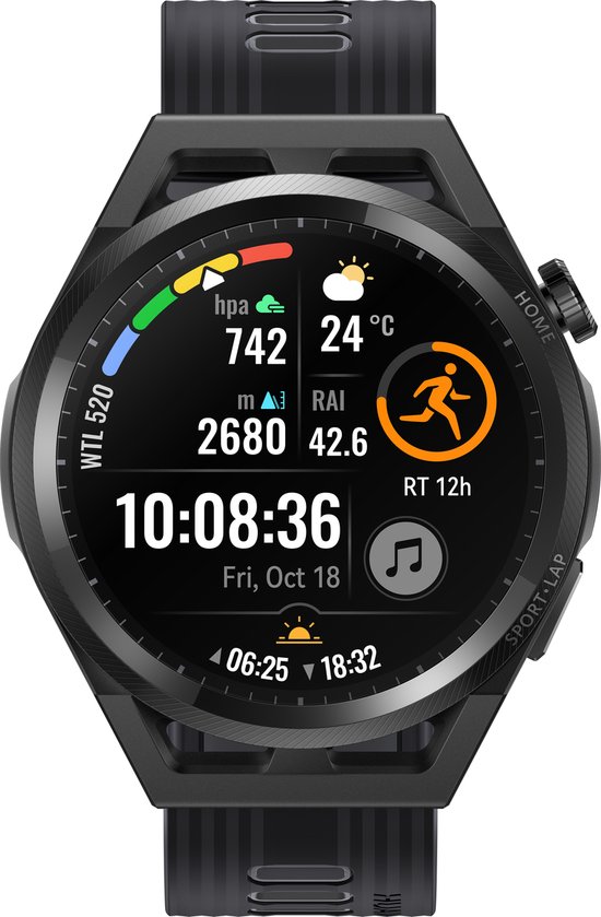 Huawei Watch GT Runner - Smartwatch - Sporthorloge - 47mm - Zwart