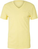 Tom Tailor Denim Korte mouw T-shirt - 1029960 Geel (Maat: XXL)