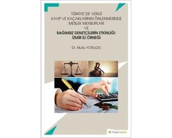 Türkiye'de Vergi Kayıp ve Kaçaklarının Önlenmesinde Meslek