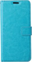 LuxeBass Boekhoesje geschikt voor Motorola Moto E7i Power - Turquoise - telefoonhoes - gsm hoes - telefoonhoesjes