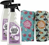 The Good Roll en Marcel's Green Soap Lavendel & Rozemarijn Schoonmaak Pakket