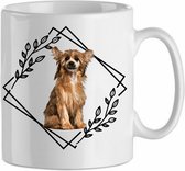Mok chinese crested 5.4| Hond| Hondenliefhebber | Cadeau| Cadeau voor hem| cadeau voor haar | Beker 31 CL