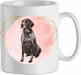 Mok pointer korthaar 1.3| Hond| Hondenliefhebber | Cadeau| Cadeau voor hem| cadeau voor haar | Beker 31 CL