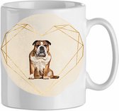 Mok Engelse bulldog 9.2| Hond| Hondenliefhebber | Cadeau| Cadeau voor hem| cadeau voor haar | Beker 31 CL