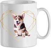 Mok Corgi 6.5| Hond| Hondenliefhebber | Cadeau| Cadeau voor hem| cadeau voor haar | Beker 31 CL