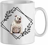 Mok Engelse bulldog 1.3| Hond| Hondenliefhebber | Cadeau| Cadeau voor hem| cadeau voor haar | Beker 31 CL