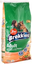 BREKKIES Gevogelte- en groentekroketten - 15kg (x1) - Voor volwassen honden