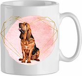 Mok Bloedhond 1.4| Hond| Hondenliefhebber | Cadeau| Cadeau voor hem| cadeau voor haar | Beker 31 CL