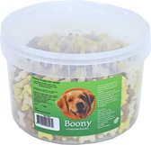Boony hondenkoek puppy botjes mix vanille, emmer a 1000 gram.