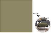 Tafelkleed - Tafellaken - 120x120 cm - Grijs - Warm - Herfst - Binnen en Buiten