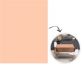 Tafelkleed - Tafellaken - 180x240 cm - Abrikoos - Roze - Pastel - Effen - Kleur - Binnen en Buiten