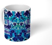 Mok - Abstract - Verf - Tie dye - Patronen - Mokken - 350 ML - Beker - Uitdeelcadeautjes