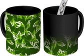 Magische Mok - Foto op Warmte Mokken - Koffiemok - Jungle - Patronen - Camouflage - Magic Mok - Beker - 350 ML - Theemok