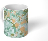 Mok - Koffiemok - Pastel - Patronen - Camouflage - Mokken - 350 ML - Beker - Koffiemokken - Theemok