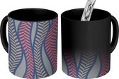 Magische Mok - Foto op Warmte Mokken - Koffiemok - Golf - Boho - Patronen - Abstract - Magic Mok - Beker - 350 ML - Theemok