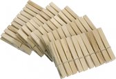 wasknijpers 7 cm hout naturel 50 stuks